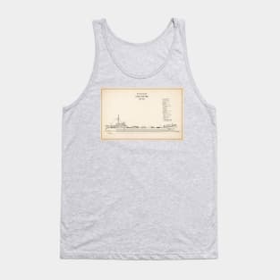 United States Coast Guard USS LST 785 - SD Tank Top